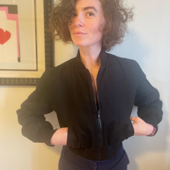 [XS-S] Rare Vintage Kate Bush “Babooshka” Bomber Jacket MINT CONDITION - Picture 5 of 9